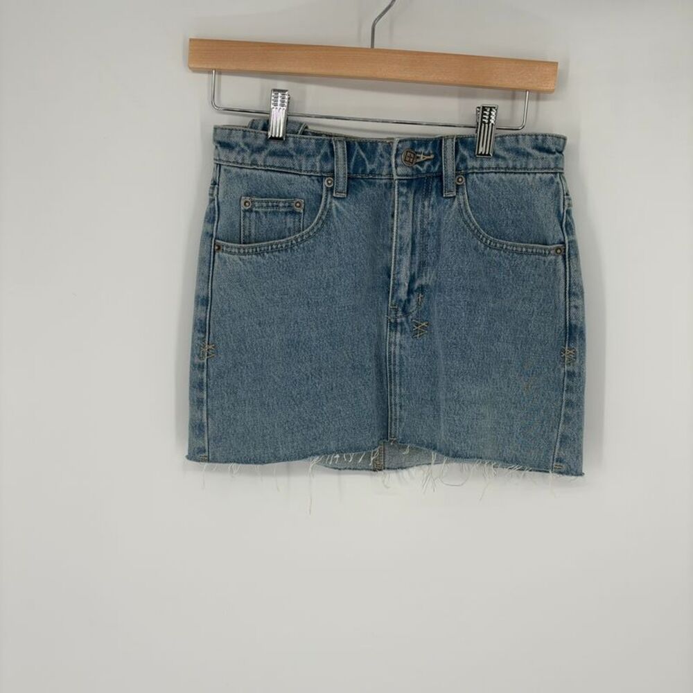 Ksubi Ksubi Low Rider Mini Torn Up Skirt